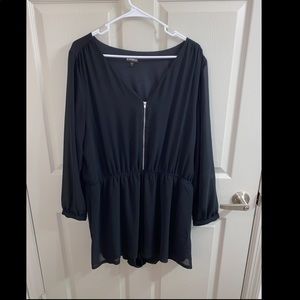 long sleeve romper